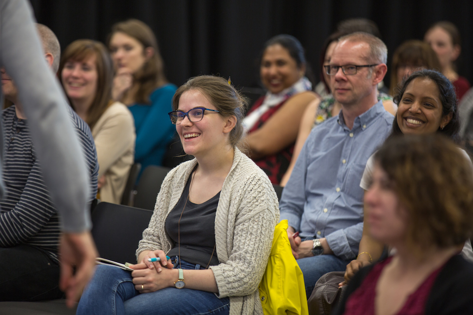 Laura Andrews at the Accessibility Meetup