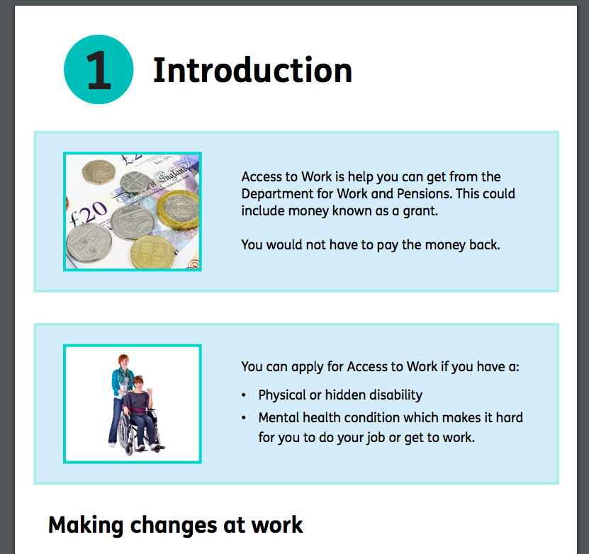 How DWP used the easy read format to make its content more accessible ...